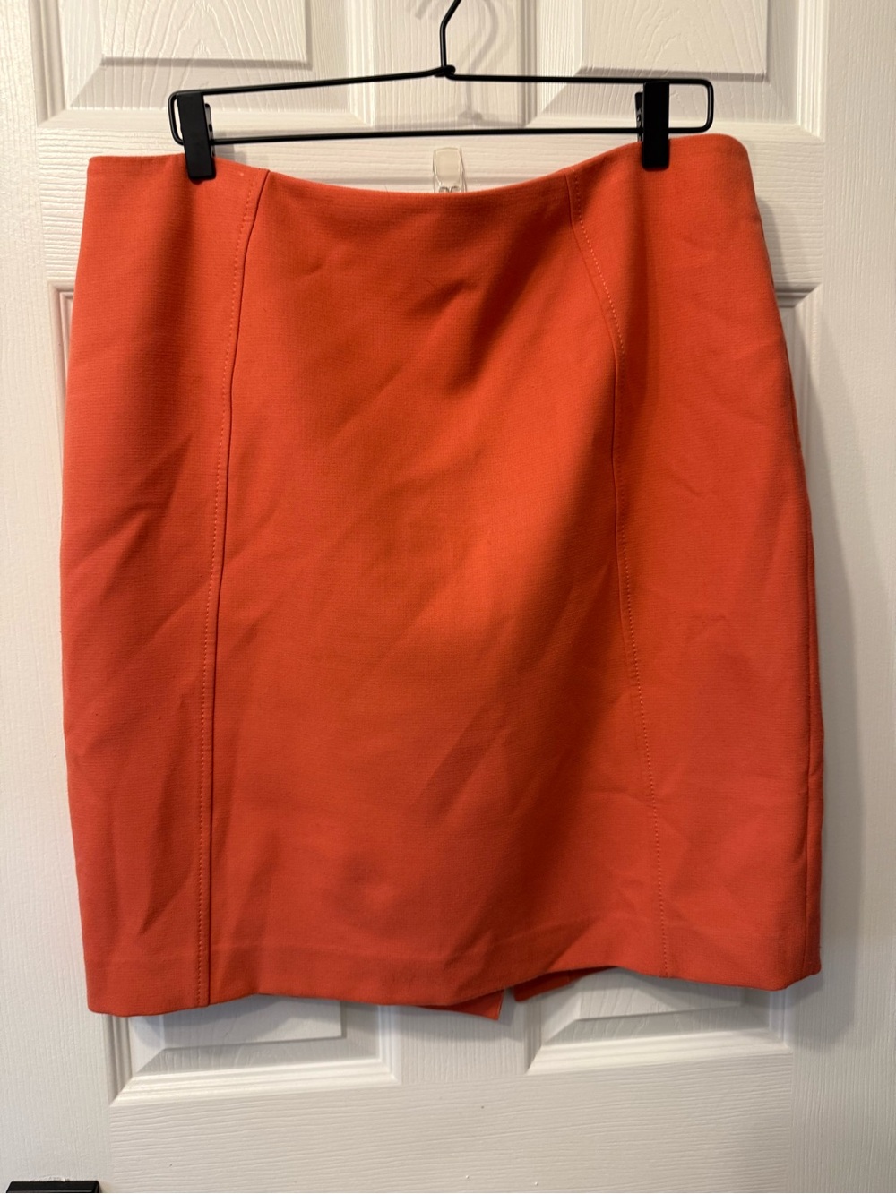 Halogen Orange Pencil Skirt